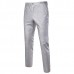 Summer Men's Breathable Thin Cotton Linen Pants Casual Solid Color Loose Pants