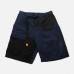 Men Color Block Straight-leg Cargo Vintage Shorts