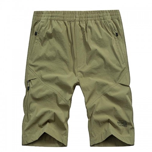 Mens Multi-Pocket Elastic Quick Drying Knee-Length Pants Thin Sports Outdoor Shorts Mens Multi-Pocket Elastic Quick Drying Knee-Length Pants Thin Sports Outdoor Shorts