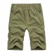 Mens Multi-Pocket Elastic Quick Drying Knee-Length Pants Thin Sports Outdoor Shorts Mens Multi-Pocket Elastic Quick Drying Knee-Length Pants Thin Sports Outdoor Shorts