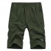 Mens Multi-Pocket Elastic Quick Drying Knee-Length Pants Thin Sports Outdoor Shorts Mens Multi-Pocket Elastic Quick Drying Knee-Length Pants Thin Sports Outdoor Shorts
