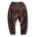 TWO-SIDED Men Casual Solid Color Loose Mid Rise Harem Pants