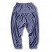 TWO-SIDED Men Casual Solid Color Loose Mid Rise Harem Pants