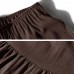 TWO-SIDED Men Casual Solid Color Loose Mid Rise Harem Pants