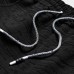 Mens Winter Thick Fleece Liner Elastic Waist Straight Leg Casual Pants