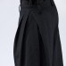 TWO-SIDED Mens Multi-Fold Cotton Linen Loose Mid Waist Casual Baggy Harem Pants