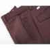 Men's Fashion Loose Fleece Warm Winter Zipper Fly Thick Business Casual Pants