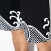 Mens Chinese Style Linen Shorts Summer Casual Board Shorts