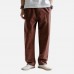 Mens Linen Pants Chinese Style Solid Color Simple Casual Trousers Mens Linen Pants Chinese Style Solid Color Simple Casual Trousers