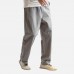Mens Linen Pants Chinese Style Solid Color Simple Casual Trousers Mens Linen Pants Chinese Style Solid Color Simple Casual Trousers