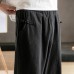 Mens Linen Pants Chinese Style Solid Color Simple Casual Trousers Mens Linen Pants Chinese Style Solid Color Simple Casual Trousers