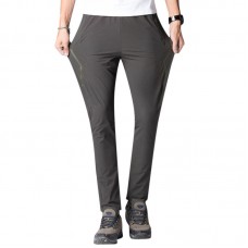 Mens Outdoor Breathable Waterproof Elastic Sport Climbing Soft Shell Casual Pants