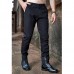 Men's Outdoor Casual Quicking Dry Small Feet Pants Fashion Solid Color Cotton Slacks