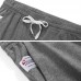 Men's Increase Loose Waist Sports Pants Summer Pure Cotton Elastic Casual Feet Pants Large Size S-6X