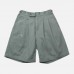 Men Solid Color Dual Pockets Vintage High Waisted Shorts Men Solid Color Dual Pockets Vintage High Waisted Shorts