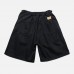 Men Solid Color Dual Pockets Vintage High Waisted Shorts Men Solid Color Dual Pockets Vintage High Waisted Shorts