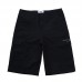 Mens 100% Cotton Pockets Casual Knee-Length Pants Breathable Loose Work Leisure Shorts