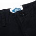 Mens 100% Cotton Pockets Casual Knee-Length Pants Breathable Loose Work Leisure Shorts