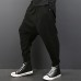 Men's Casual Baggy Slacks Solid Color Drawstring Sport Jogger Dance Harem Pants Men's Casual Baggy Slacks Solid Color Drawstring Sport Jogger Dance Harem Pants