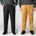 Mens Casual Breathable Soft Loose Comfy Double Wear Thickened Warm Drawstring Pants
