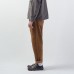 Mens Vintage Solid Color 100% Cotton Loose Comfy Casual Pants