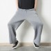 Mens Elastic Waist Loose Comfort Lounge Casual Sports Pants Sweatpants