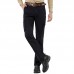 Men's Casual Multi Pockets Cotton Thick Solid Color Zipper Fly Straight Leg Pants Men's Casual Multi Pockets Cotton Thick Solid Color Zipper Fly Straight Leg Pants