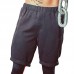 Mens Breathable Mesh Quick Drying Knee-Length Pants Elastic Running Workout Shorts Mens Breathable Mesh Quick Drying Knee-Length Pants Elastic Running Workout Shorts