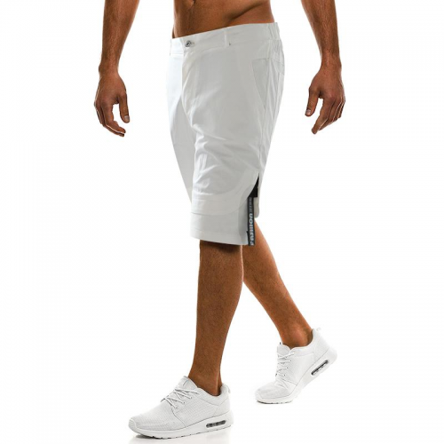Men's Personality Leg Opening Stitching Design Casual Straight Knee Shorts Outdoor Sports Shorts Men's Personality Leg Opening Stitching Design Casual Straight Knee Shorts Outdoor Sports Shorts