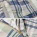 Men's Casual Lattice Knee-Length Cotton Shorts Summer Breathable Shorts Pants Men's Casual Lattice Knee-Length Cotton Shorts Summer Breathable Shorts Pants