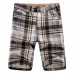 Men's Casual Lattice Knee-Length Cotton Shorts Summer Breathable Shorts Pants Men's Casual Lattice Knee-Length Cotton Shorts Summer Breathable Shorts Pants
