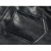 Men's Casual Solid Color Windproof Loose Warm Thick Elastic Waist Waterproof Leather Pants Men's Casual Solid Color Windproof Loose Warm Thick Elastic Waist Waterproof Leather Pants