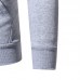 Mens Fashion Drawstring Hooded Pure Color Long Sleeve Casual Sweatshirt Mens Fashion Drawstring Hooded Pure Color Long Sleeve Casual Sweatshirt