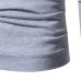 Mens Fashion Drawstring Hooded Pure Color Long Sleeve Casual Sweatshirt Mens Fashion Drawstring Hooded Pure Color Long Sleeve Casual Sweatshirt