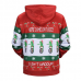 Christmas Personality Fashion 3D Printing Loose Hoodies Men's Casual Long Sleeves Sweatershirt