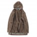 Autumn Winter Hip Hop Style Fleece Hooded Breathable Loose Warm Sweatshirt For Men