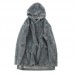 Autumn Winter Hip Hop Style Fleece Hooded Breathable Loose Warm Sweatshirt For Men