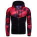 Mens Camouflage Long Sleeve Hooded Drawstring Casual Sweatshirt Mens Camouflage Long Sleeve Hooded Drawstring Casual Sweatshirt
