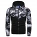 Mens Camouflage Long Sleeve Hooded Drawstring Casual Sweatshirt Mens Camouflage Long Sleeve Hooded Drawstring Casual Sweatshirt