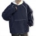 Mens Casual Plus Size Corduroy Tops Stitching Loose Big Front Pocket Hoodies Sweatshirts Mens Casual Plus Size Corduroy Tops Stitching Loose Big Front Pocket Hoodies Sweatshirts