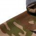 Men Camouflage Stitching Drawstring Top Breathable Big Front Pocket Hoodies Sweatshirts