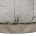 Mens O-neck Coats Cotton-padded Sweatshirt Casual Slim Contrast Color Jacket
