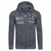 Autumn Winter Men's Casual Cardigan Hoodie Coat Fashion Priting Long Sleeve Hoodies