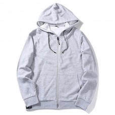 Men's Casual Solid Color Washed Hooded Sweater Spring Autumn Long Sleeve Sports Hoodies Tops