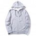Men's Casual Solid Color Washed Hooded Sweater Spring Autumn Long Sleeve Sports Hoodies Tops Men's Casual Solid Color Washed Hooded Sweater Spring Autumn Long Sleeve Sports Hoodies Tops