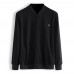 Mens Fashion Solid Color Zip Fly Sport Pockets Casual Sweatshirt Mens Fashion Solid Color Zip Fly Sport Pockets Casual Sweatshirt