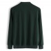 Mens Fashion Solid Color Zip Fly Sport Pockets Casual Sweatshirt Mens Fashion Solid Color Zip Fly Sport Pockets Casual Sweatshirt