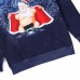 Mens Christmas Funny Santa 3D Pattern Hoodies Fashion Personality Pullover Sweatshirt