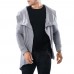 Men's Tilted Zipper Patchwork Irregular Hem Pocket Design Hooded Long Sleeve Sweatshirt Men's Tilted Zipper Patchwork Irregular Hem Pocket Design Hooded Long Sleeve Sweatshirt