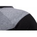 Men's Fashion Zipper Fly Color Block Drawstring Hooded Long Sleeve Casual Sweatshirt Men's Fashion Zipper Fly Color Block Drawstring Hooded Long Sleeve Casual Sweatshirt